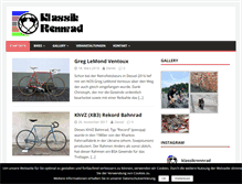 Tablet Screenshot of klassik-rennrad.de